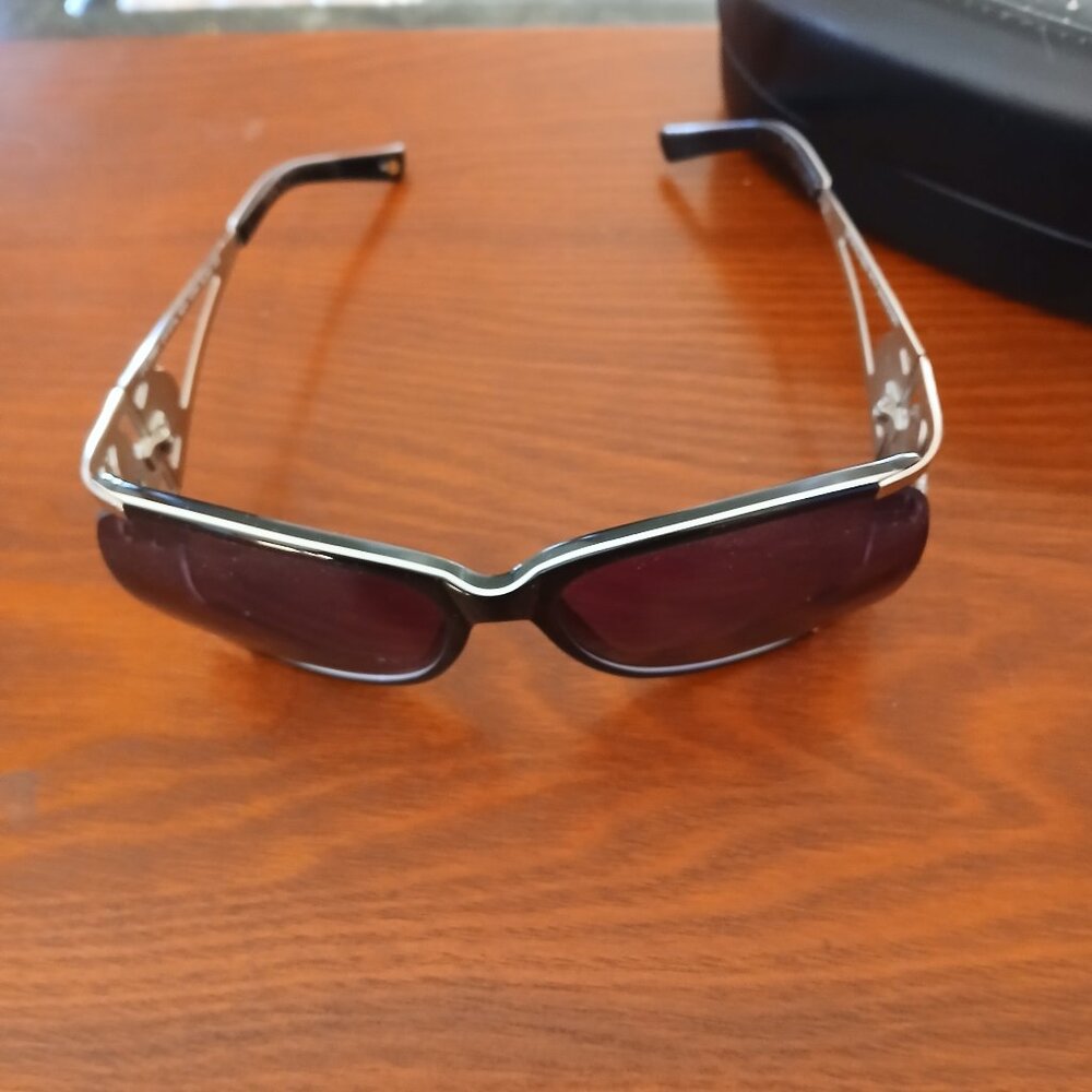 Jimmy Crystal New York Women's Jeweled Sunglasses with Case